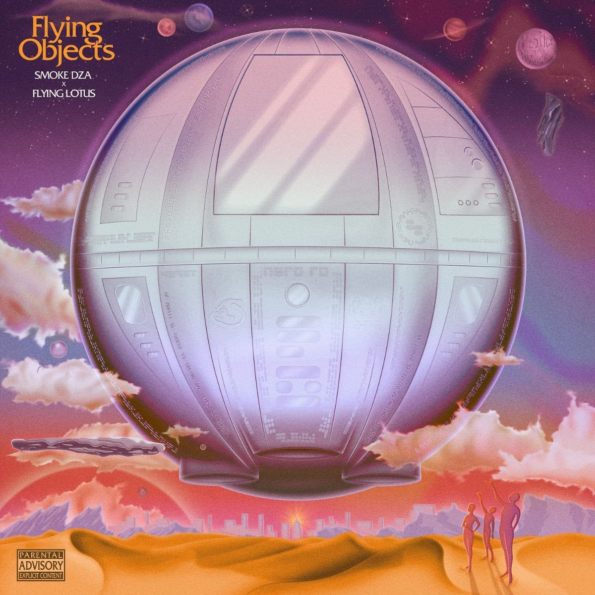 SALE: Smoke DZA x Flying Lotus - Flying Objects (LP) was £24.99