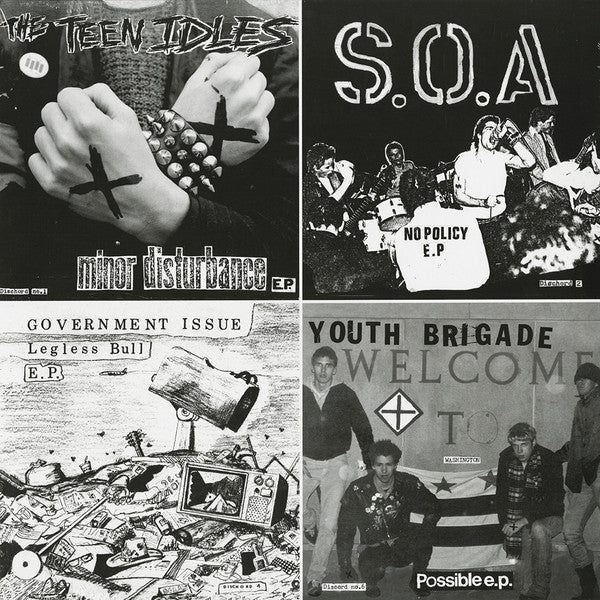 Various - Four Old Seven Inches On A Twelve Inch (LP, yellow vinyl)