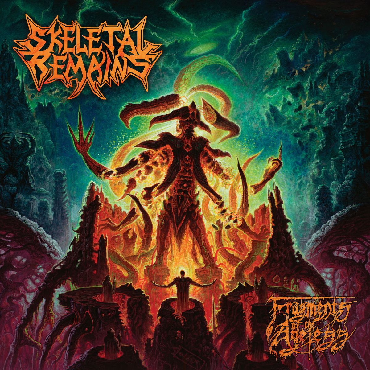 Skeletal Remains - Fragments Of The Ageless (LP, transparent magenta vinyl)