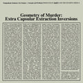 Earth x Black Noi$e - Geometry of Murder: Extra Capsular Extraction Inversions (LP)