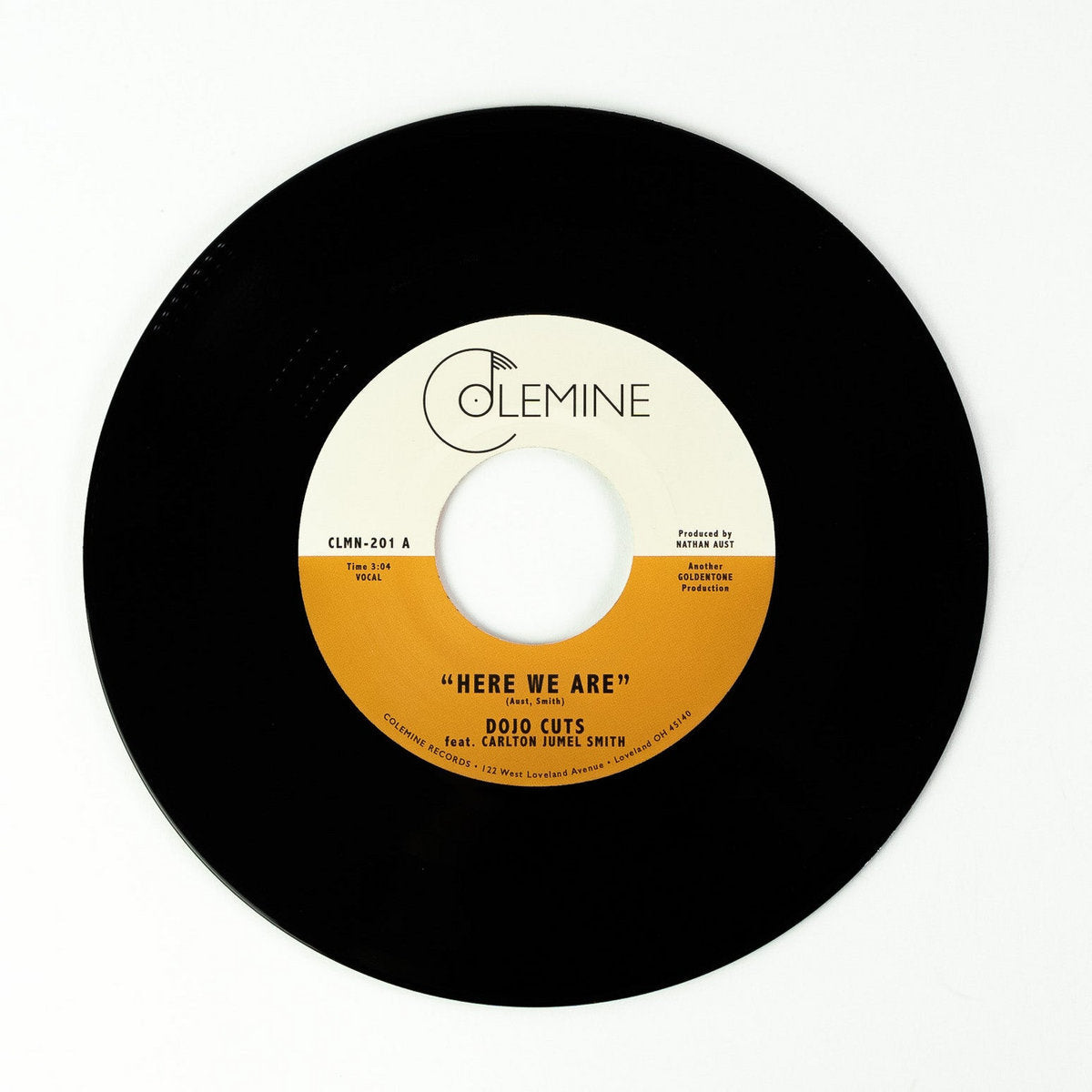 Dojo Cuts & Carlton Jumel Smith - Here We Are (7")