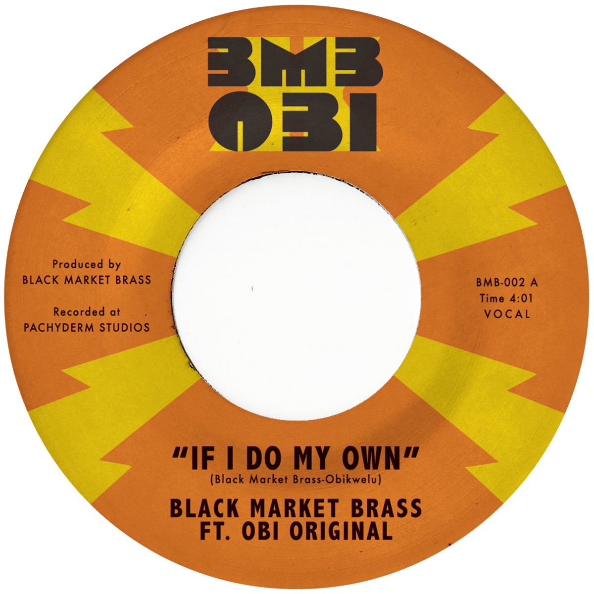 Black Market Brass Ft Obi Original - Battle Ready/What You Make It (7", random colour vinyl)