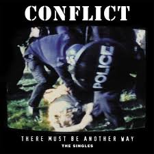 Conflict - There Must Be Another Way (The Singles) (LP, blue)