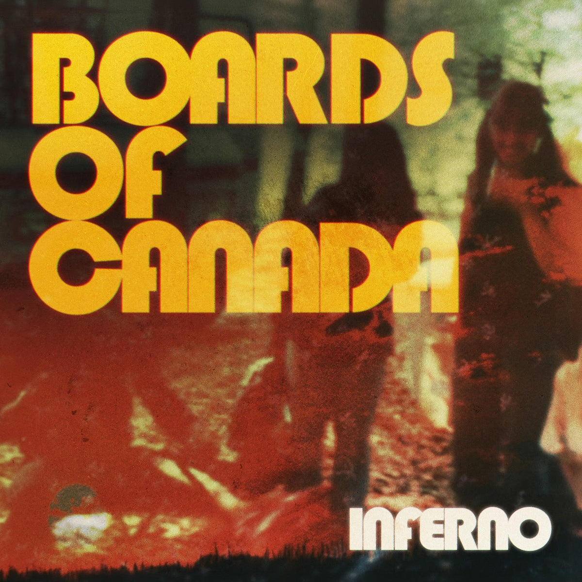 Boards Of Canada - Inferno (2xLP, transparent red vinyl)