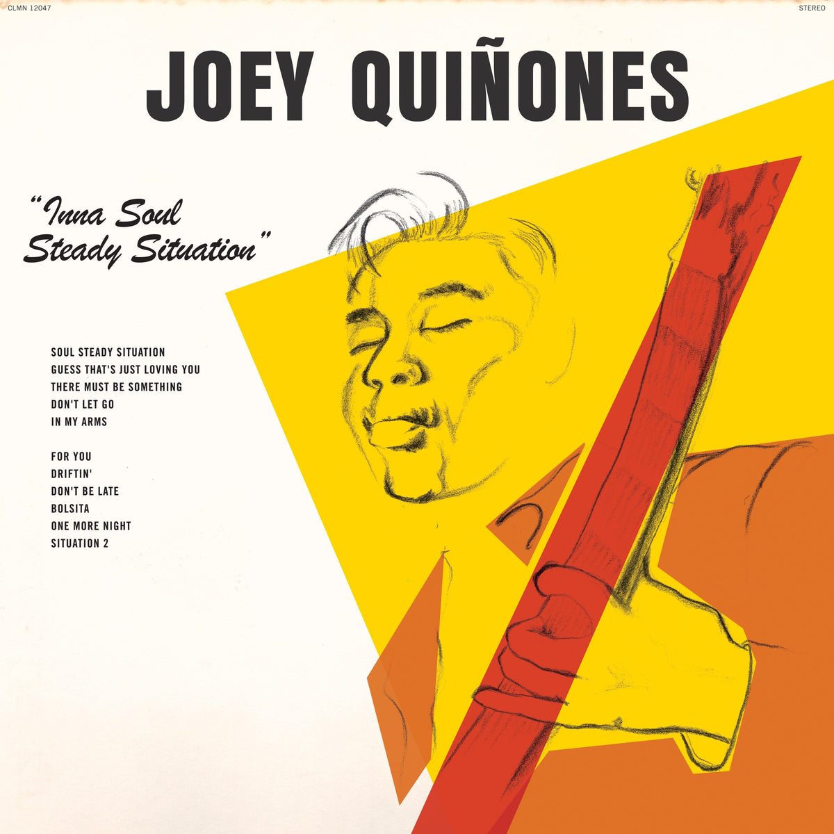 Joey Quiñones - Inna Soul Steady Situation (LP, orange vinyl)