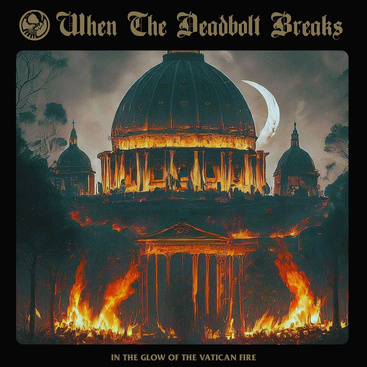 When The Deadbolt Breaks - In the Glow of the Vatican Fire (2xLP, blue marbled vinyl)
