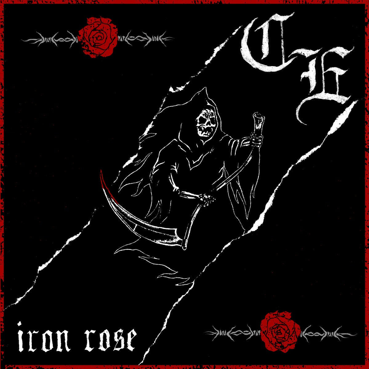 Concrete Elite - Iron Rose (LP, clear vinyl)