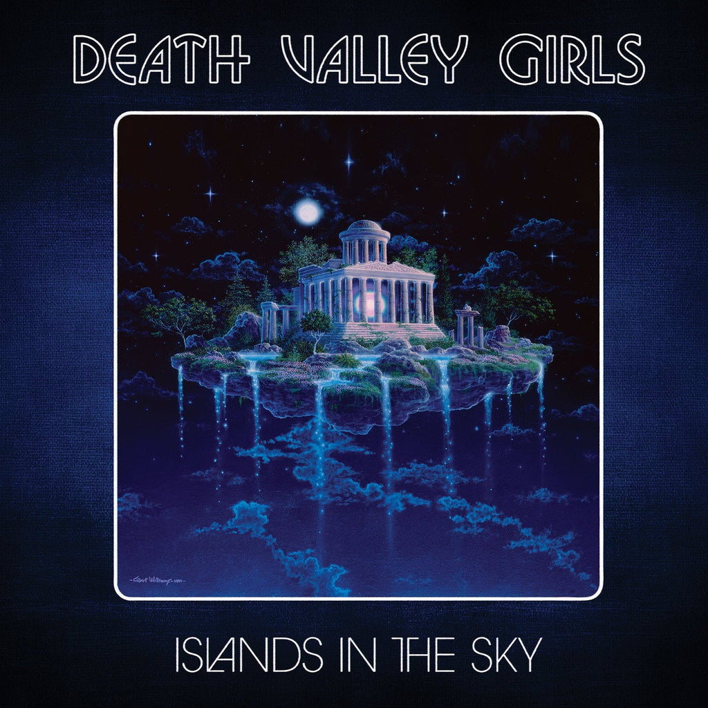 Death Valley Girls - Islands In The Sky (LP, we-come-in-peace orange/pink vinyl)