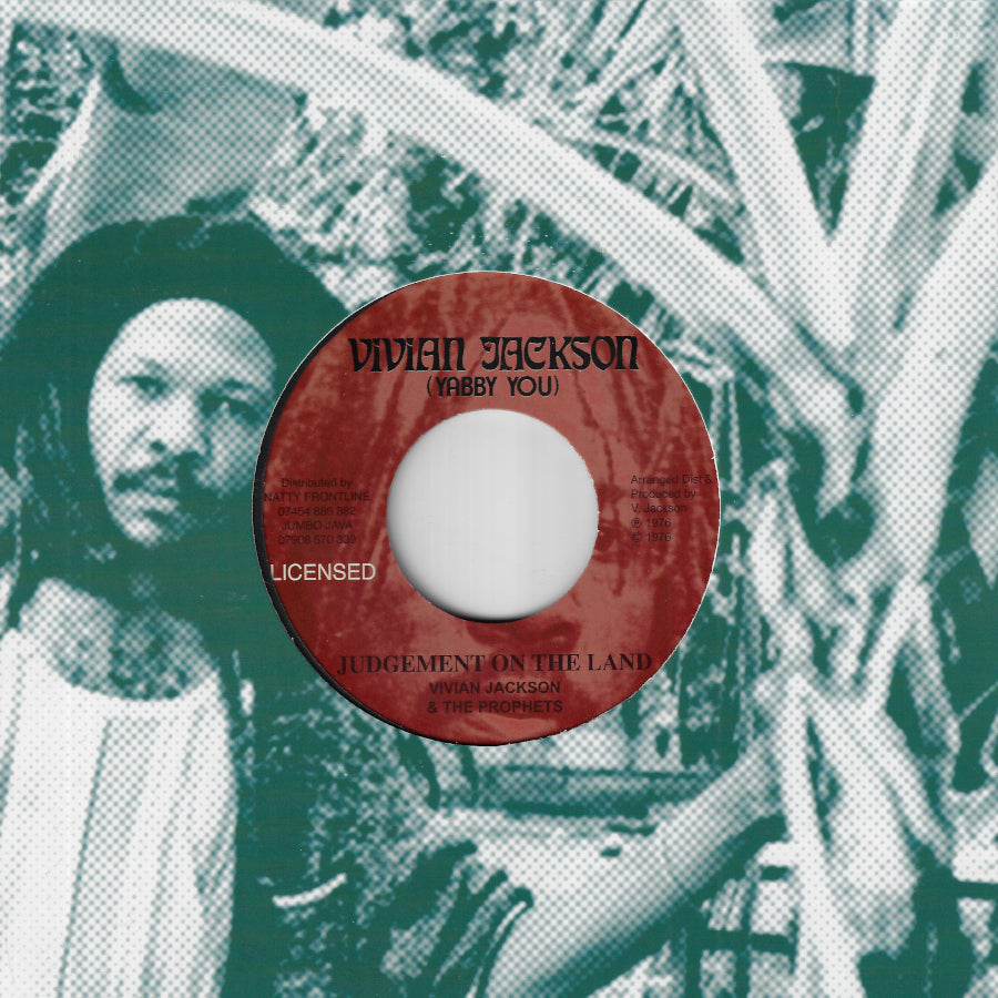 Vivian Jackson & The Prophets - Judgement On The Land (7")