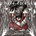 Hate Forest - Justice (LP, clear with black marble vinyl)