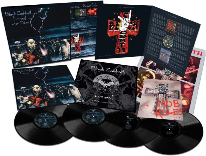 SALE: Black Sabbath - Live Evil Super Deluxe (4xLP boxset) was £124.99