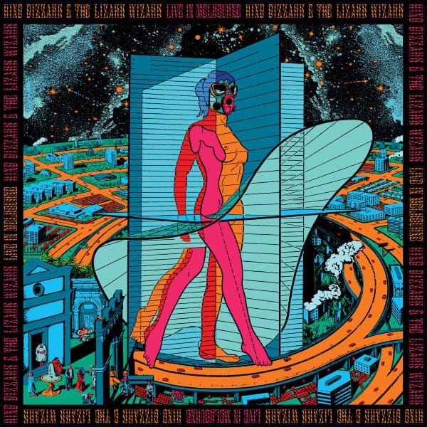 King Gizzard & Lizard Wizard - Live In Melbourne ‘21 (Fuzz Club Official Bootleg) (3xLP boxset, coloured vinyl)