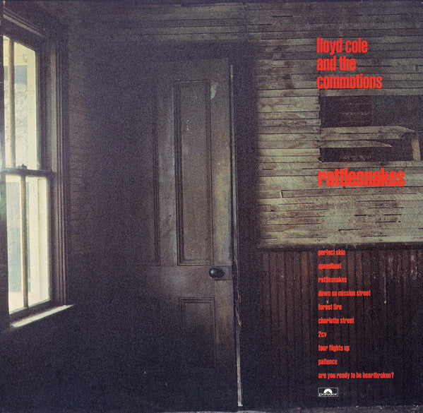 Lloyd Cole & The Commotions - Rattlesnakes (LP, 40th anniversary red vinyl)