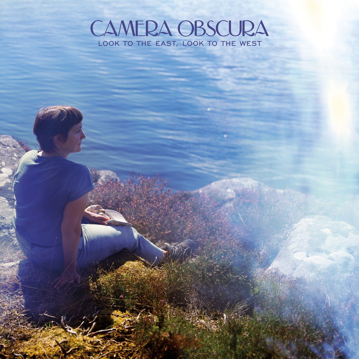 SALE: Camera Obscura - Look To The East, Look To The West (LP, baby blue and white galaxy vinyl) was £27.99