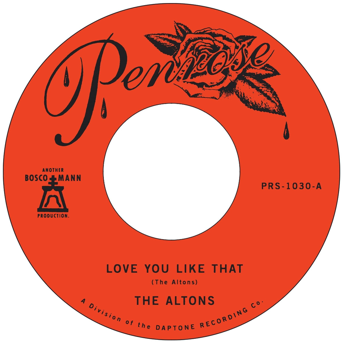 The Altons - Love You Like That/I Try I Try (7")