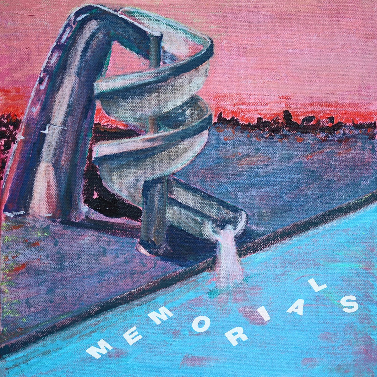 SALE: Memorials - Memorial Waterslides (LP, pink vinyl) was £22.99