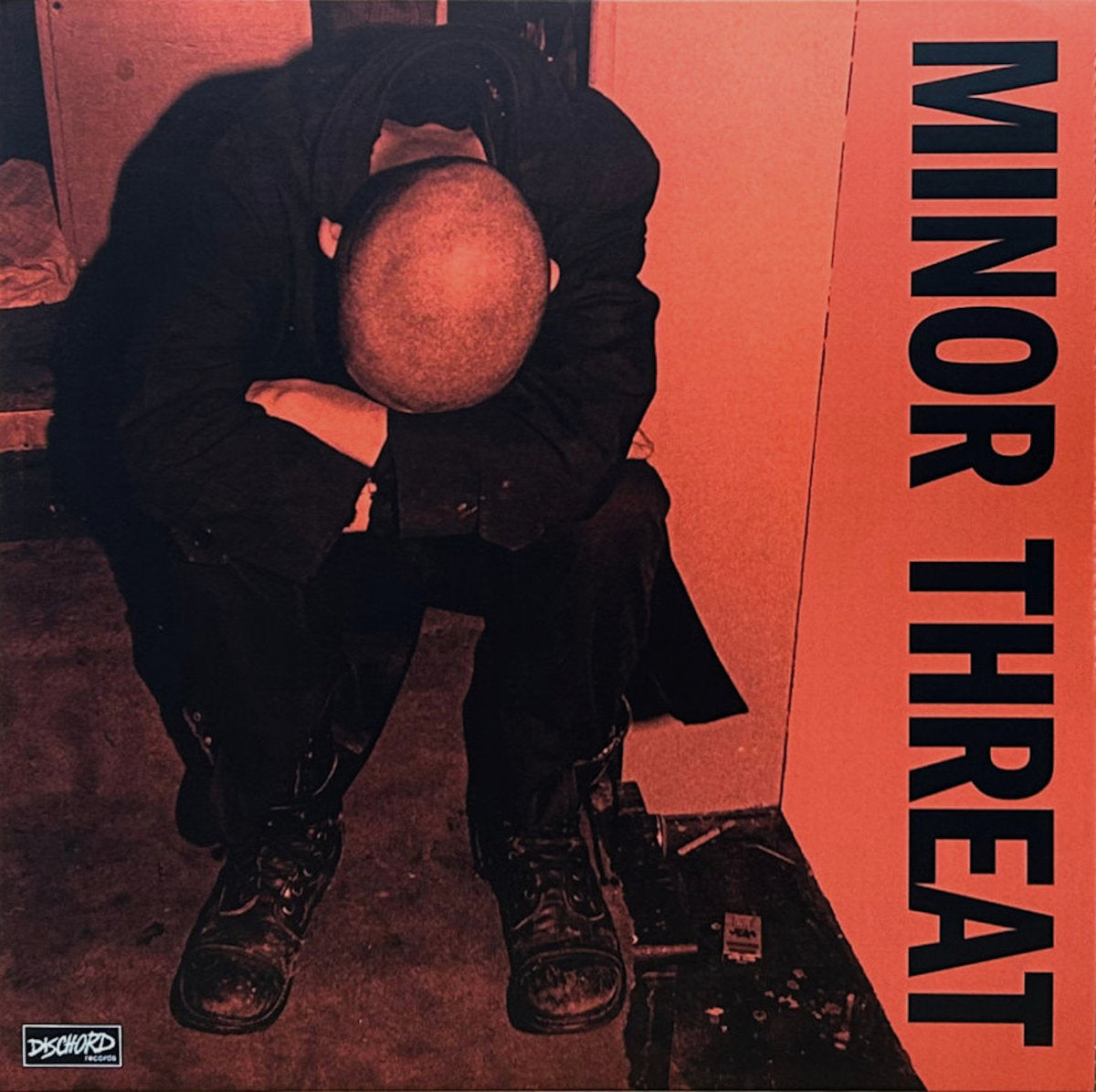 Minor Threat - s/t (LP, 'Crystal Red Method; vinyl/fluorescent and metallic red sleeve)