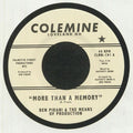 Ben Pirani & The Means of Production - More Than A Memory (7")