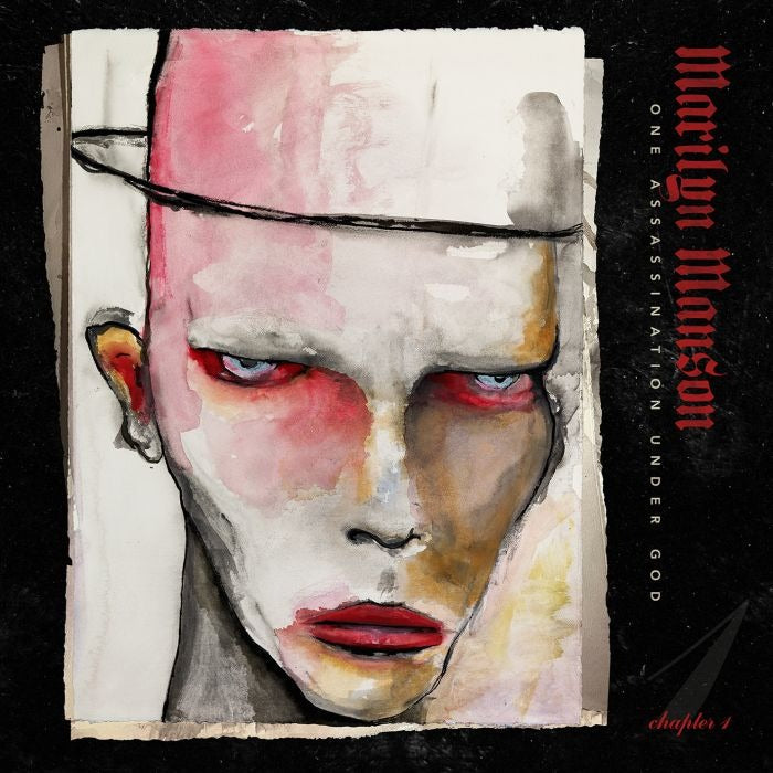 Marilyn Manson - One Assassination Under God (LP, pastel pink with blue splatter vinyl)