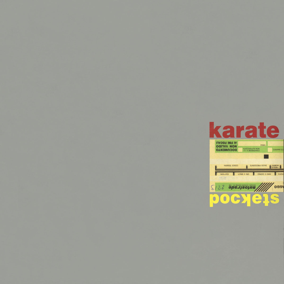 Karate - Pockets (LP, concrete vinyl)