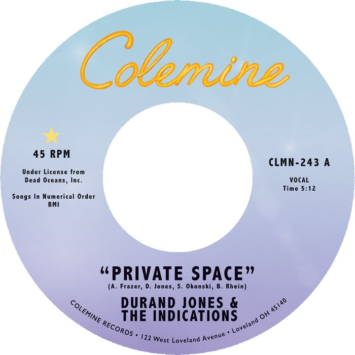 Durand Jones & The Indications - Private Space (7", purple vinyl)