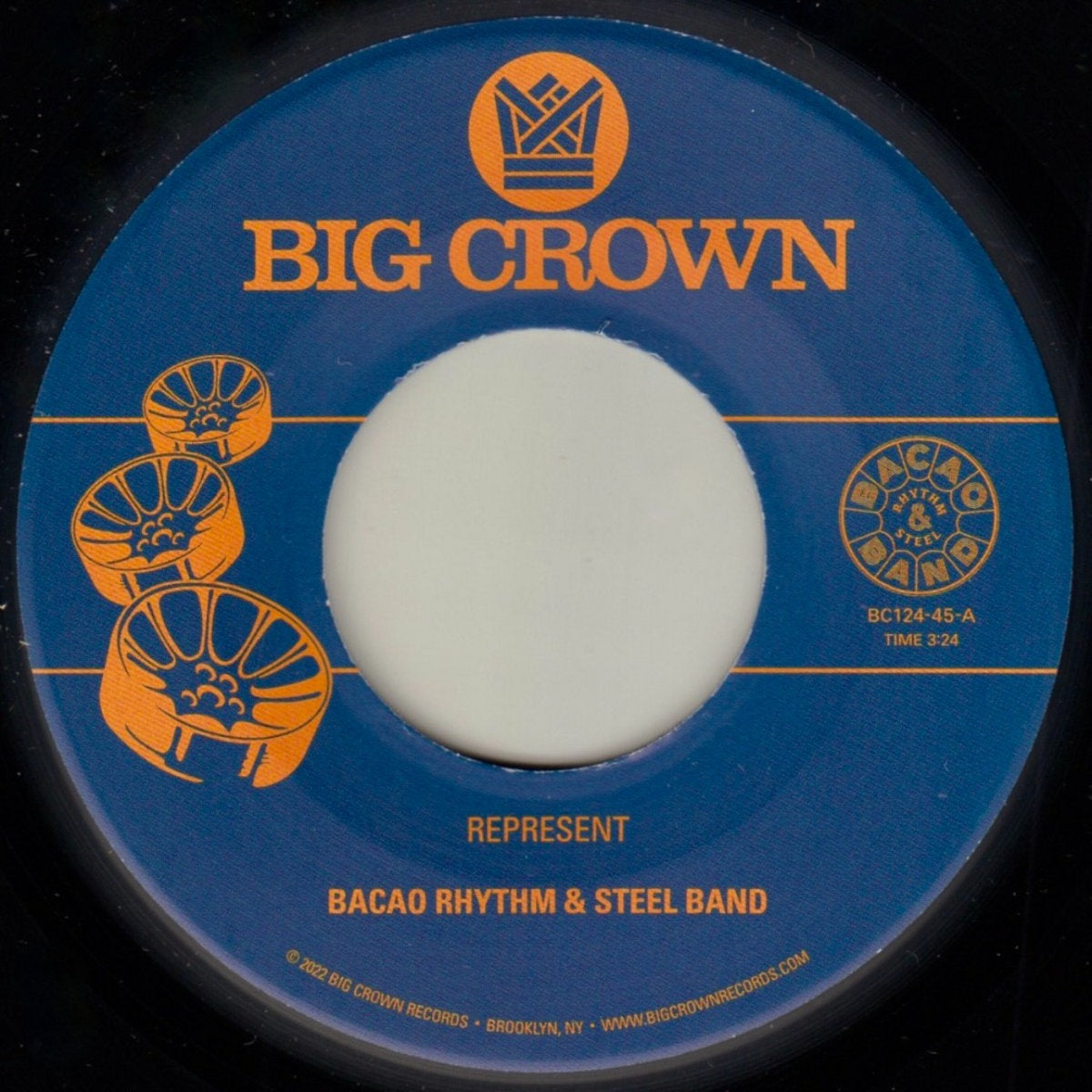 Bacao Rhythm & Steel Band - Represent/Juicy Fruit (7")