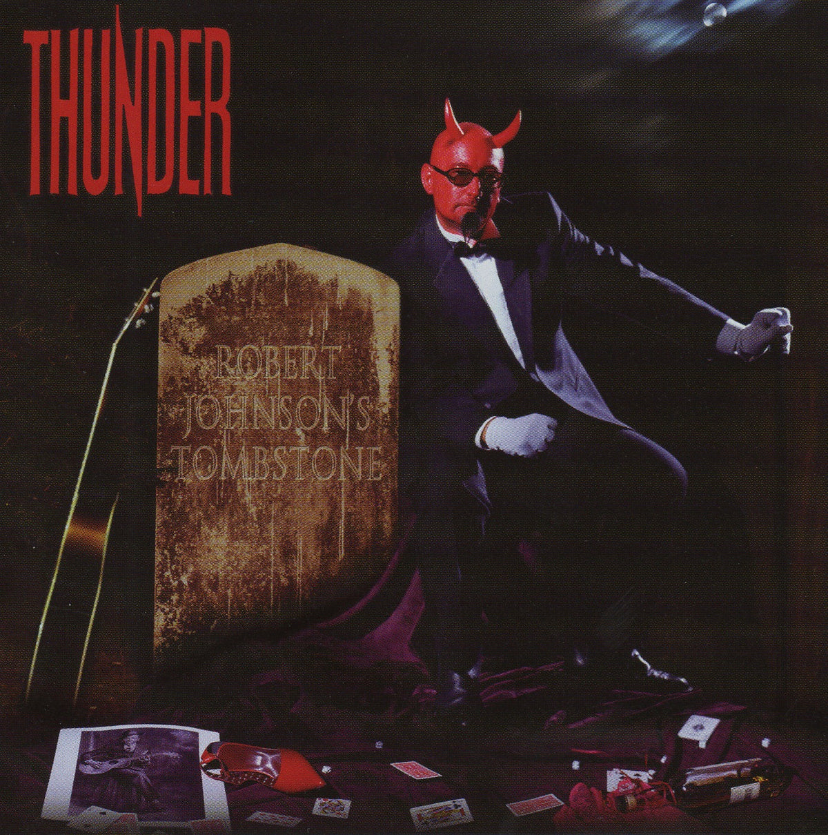 SALE: Thunder - Robert Johnson's Tombstone (2xLP, red and purple) was £29.99