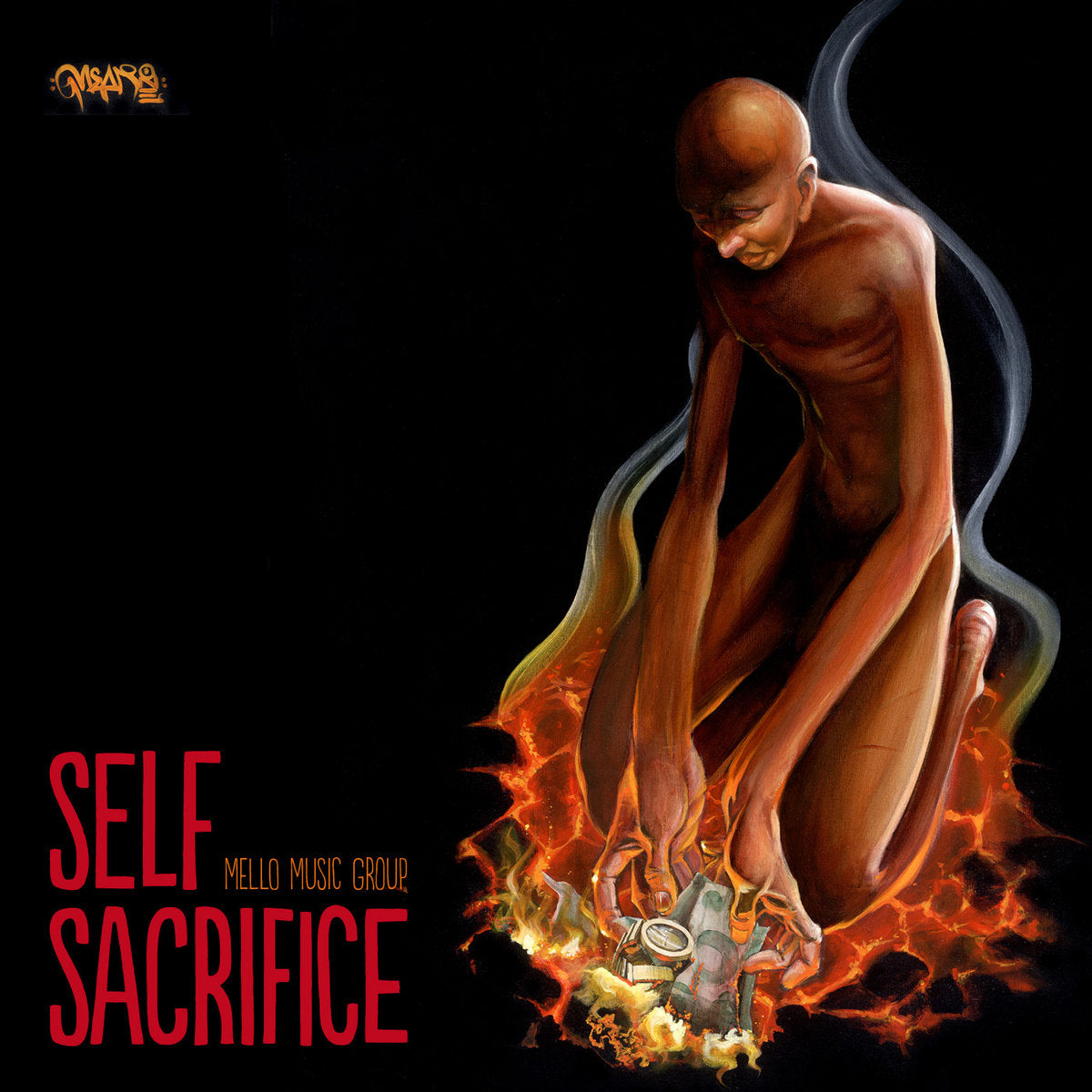 SALE: Various - Mello Music Group: Self Sacrifice (LP, indies-only orange splatter vinyl) was £20.99