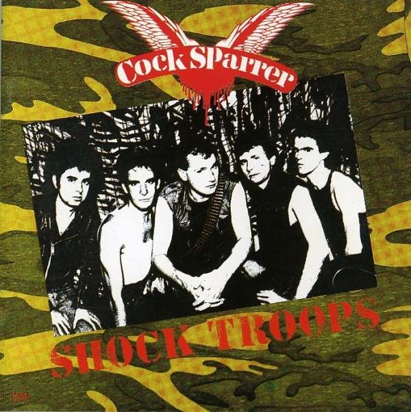 Cock Sparrer - Shock Troops (LP, black ice with splatter vinyl)
