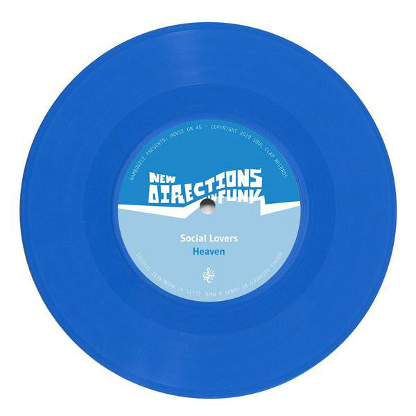Social Lovers/Adam Chini - Heaven/The Way You Move (7", blue vinyl)