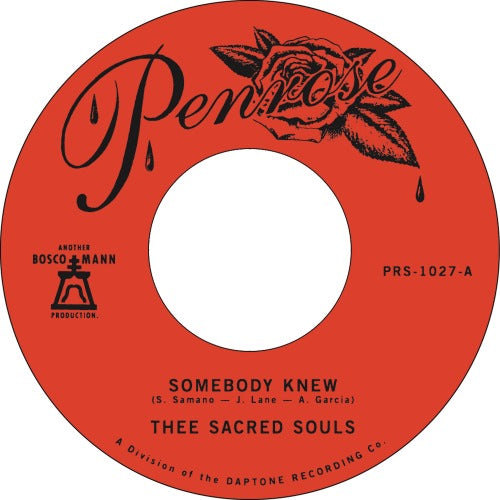 Thee Sacred Souls - We Don't Have To Be Alone (7")