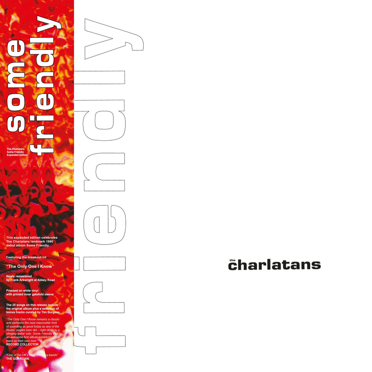 The Charlatans - Some Friendly (2xLP, expanded edition white vinyl)