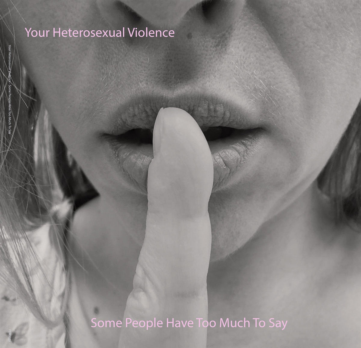 SALE: Your Heterosexual Violence - Some People Have Too Much To Say (LP, blue vinyl) was £22.99
