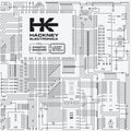 Hackney Electronica - Synaptic Shadows: A Journey Through The Circuit (12")