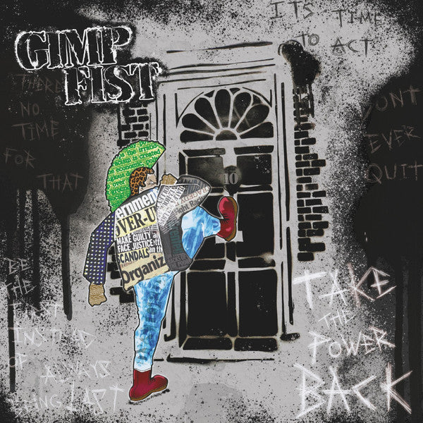 Gimp Fist - Take The Power Back (LP, atomic yellow/black vinyl)