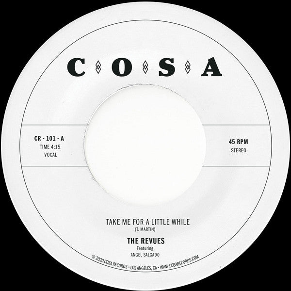 The Revues - Take Me For A Little While/Cariño Nuevo (7")
