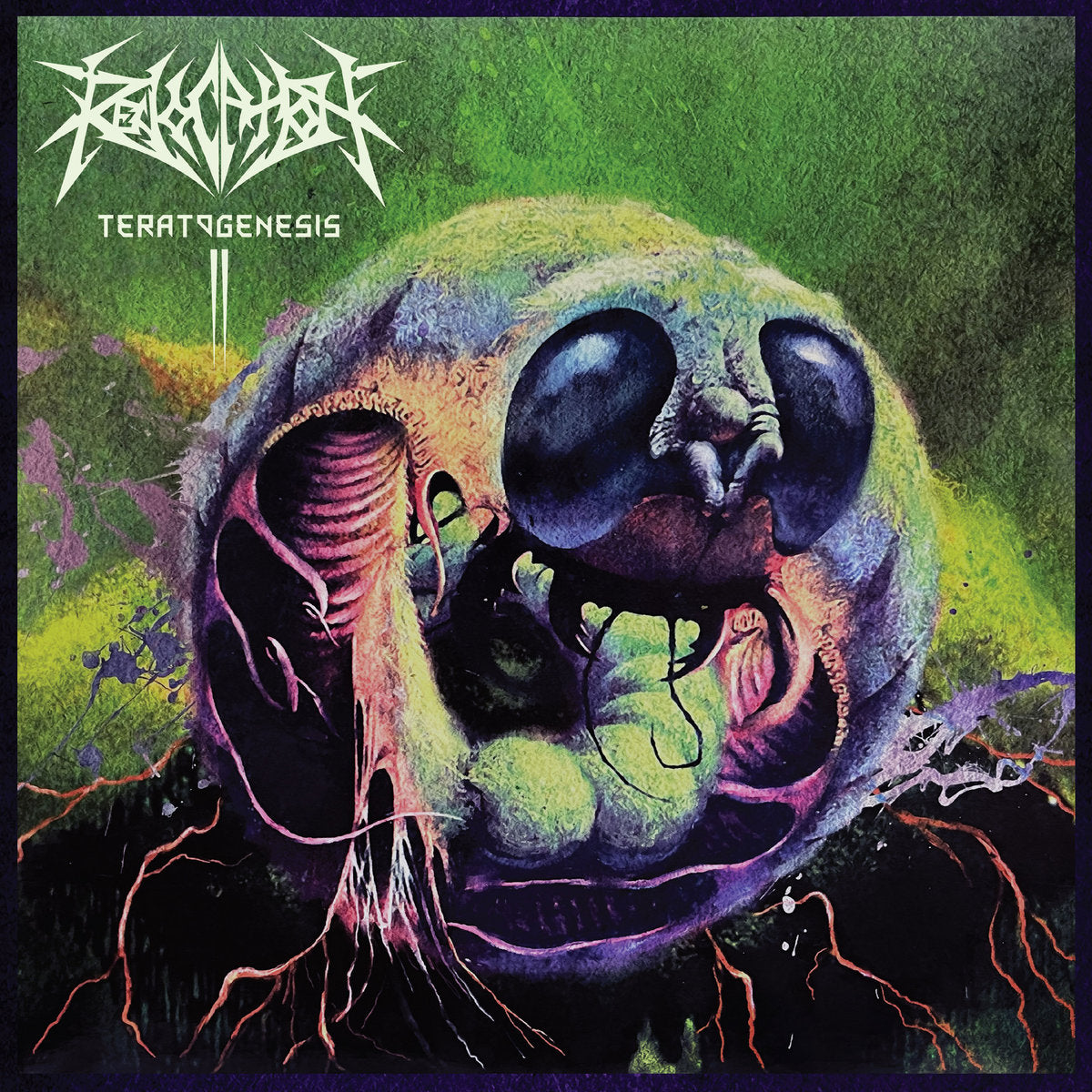 Revocation - Teratogenesis (LP, custom galaxy vinyl)