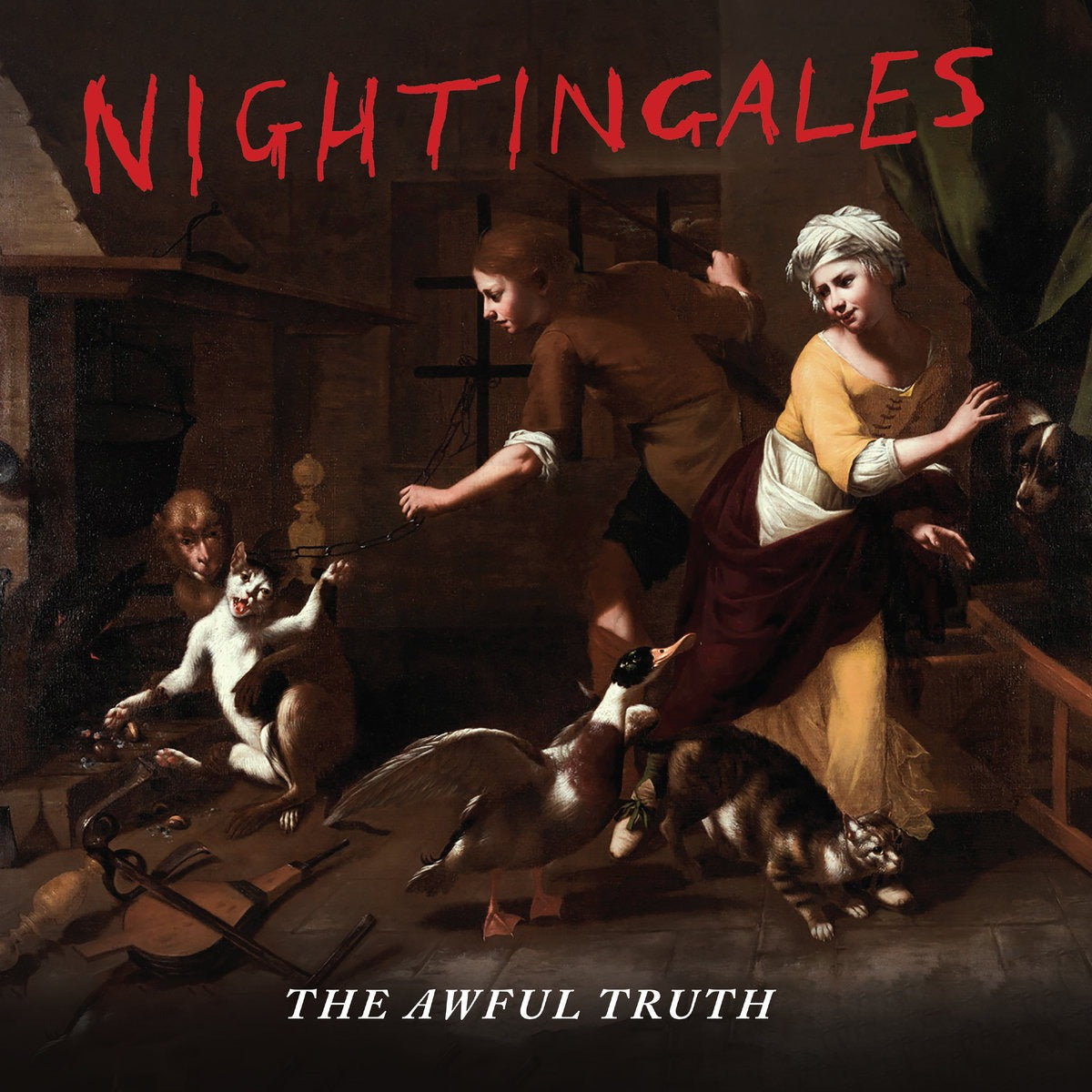 The Nightingales - The Awful Truth (LP, red vinyl)