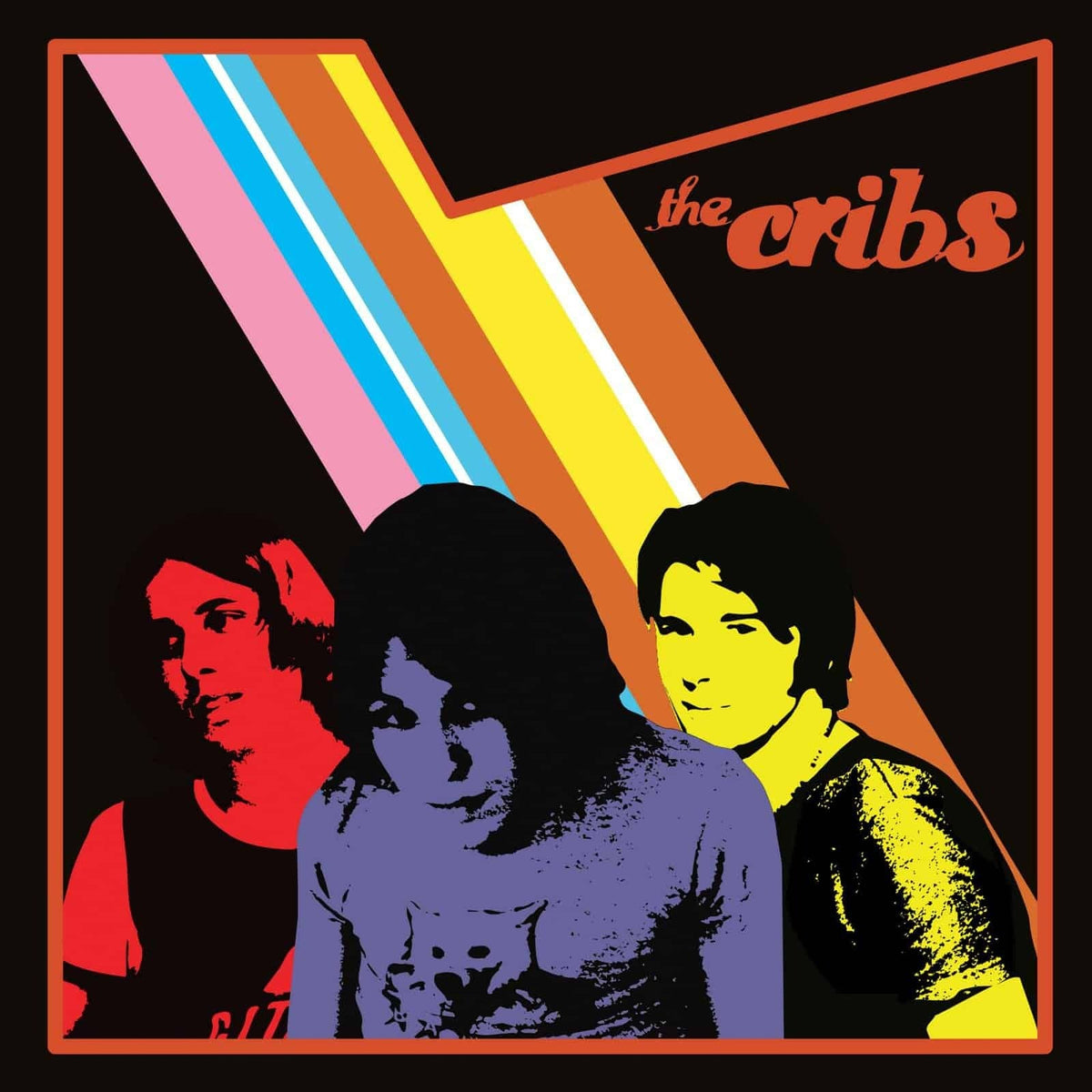 The Cribs - s/t (LP, Sonic Blew deluxe edition, pink vinyl)