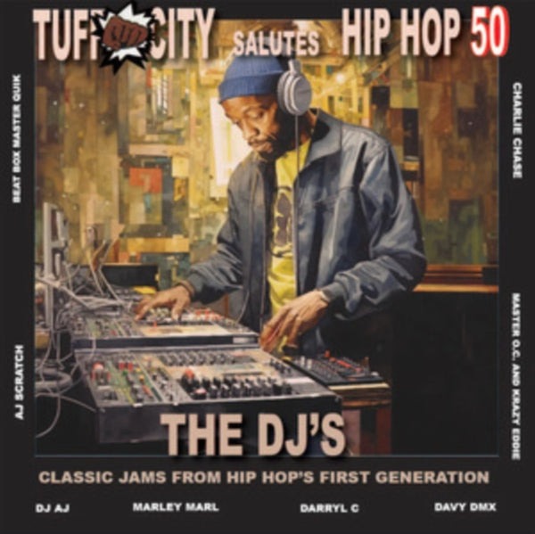 SALE: Various Artists - Tuff City Salutes Hip Hop 50: The DJ's (LP+7", blue vinyl) was £26.99