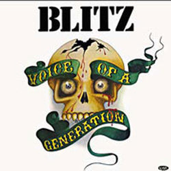 Blitz -  Voice Of A Generation (LP, green with white splatter vinyl)