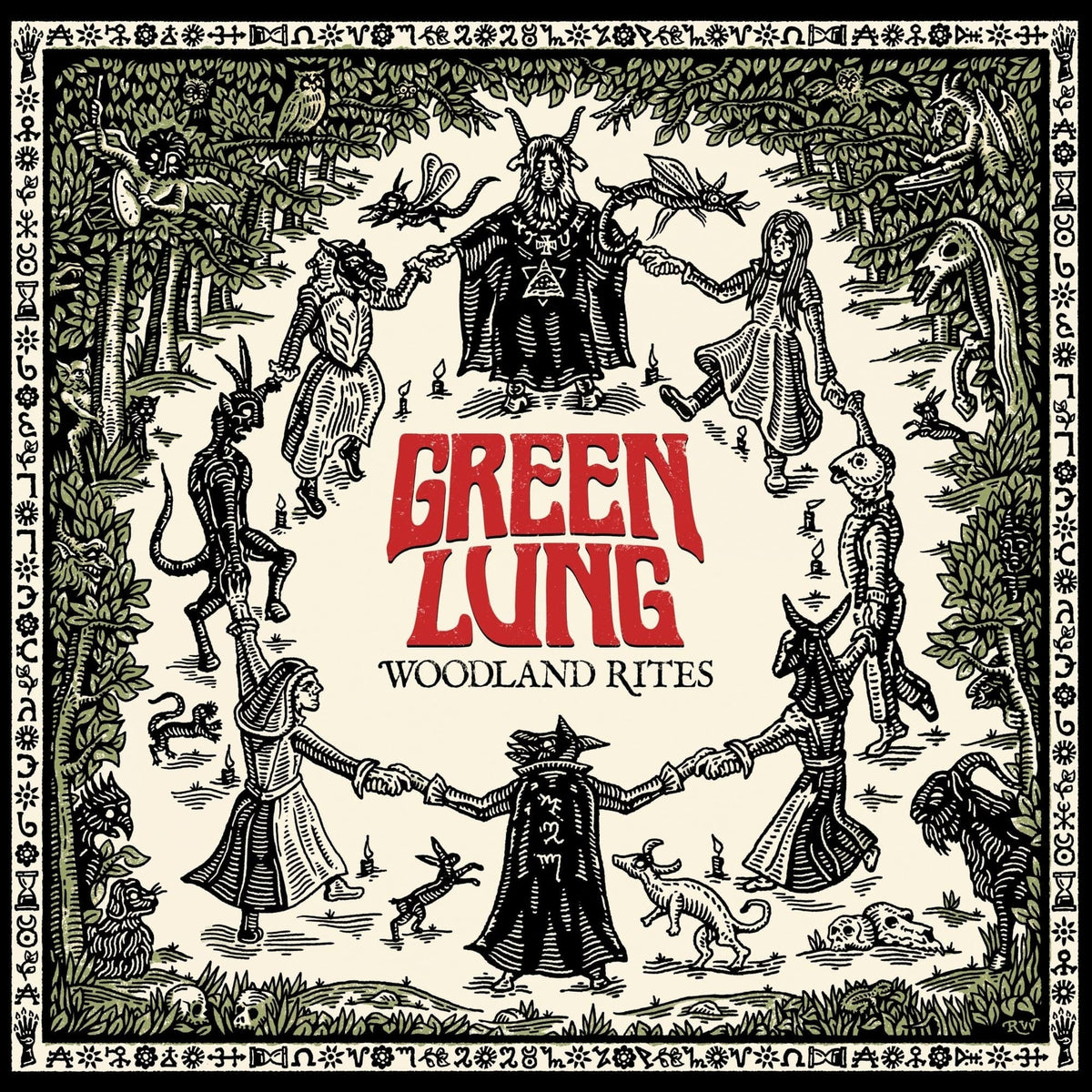 Green Lung - Woodland Rites (LP, olive green vinyl)