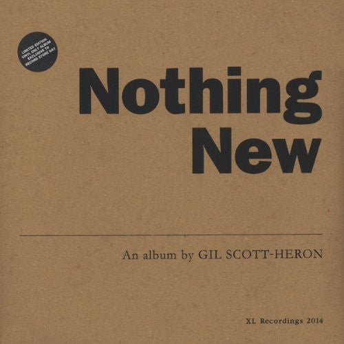 Gil Scott-Heron - Nothing New (LP)